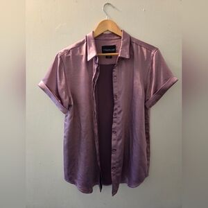 Wildfang Silky Purple Shirt